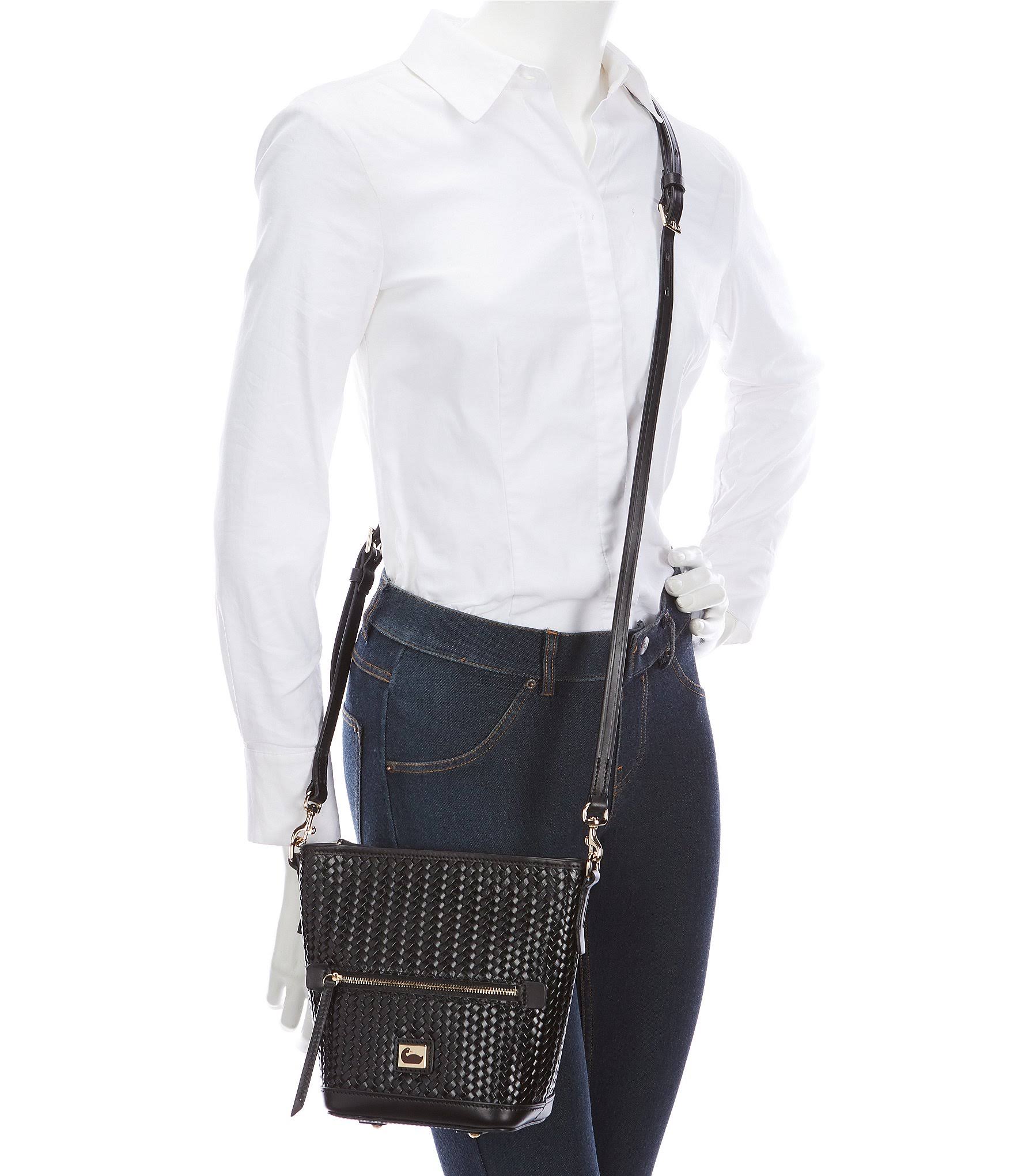 Dooney u0026 Bourke Camden Woven Mini Hobo Crossbody Shoulder Bag