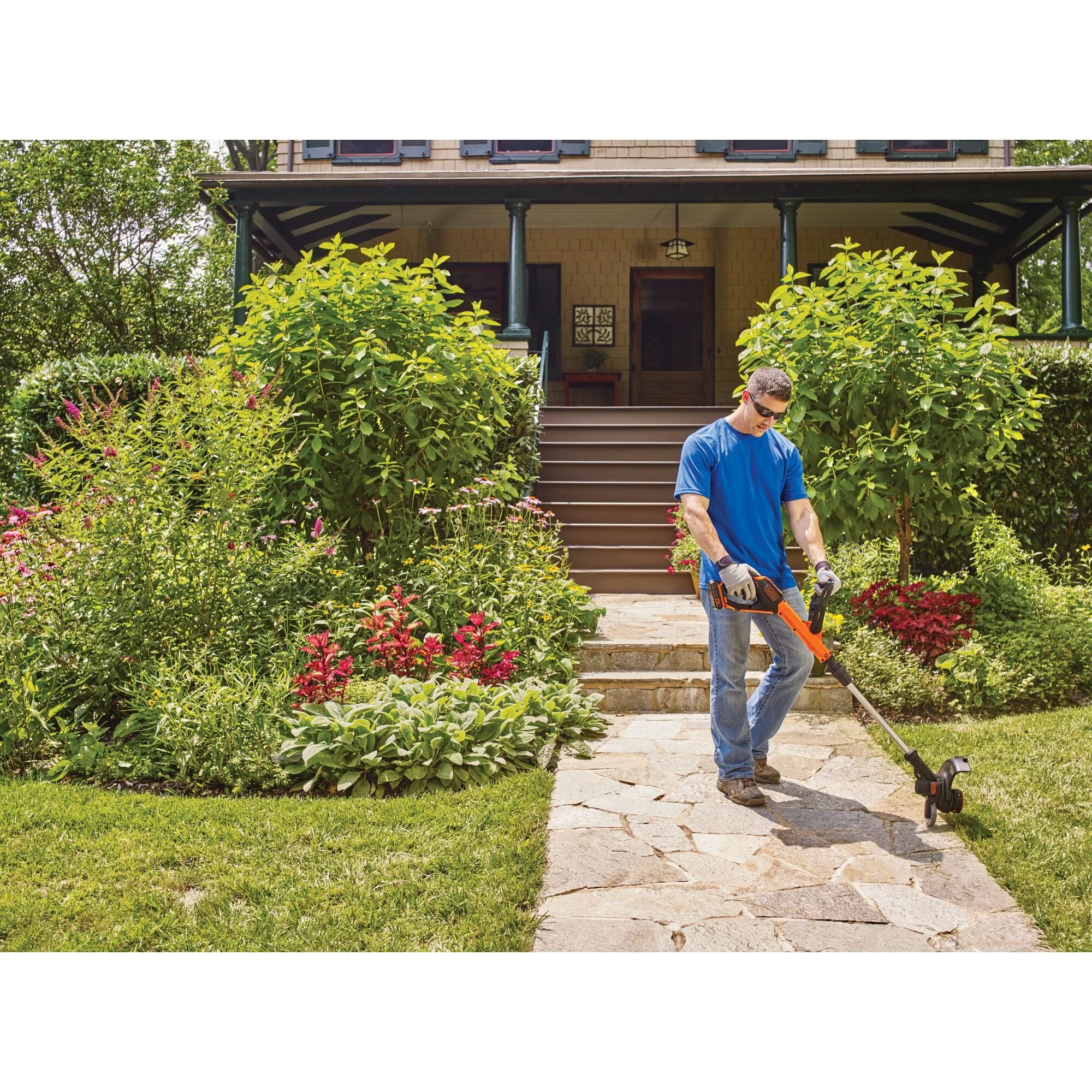 BLACK+DECKER 20V MAX* String Trimmer/Edger, 12-Inch, (LSTE525)