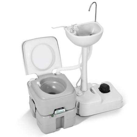 Dwvo 17L Portable Sink and Portable Toilet Hand - Sports Supplies Online Store
