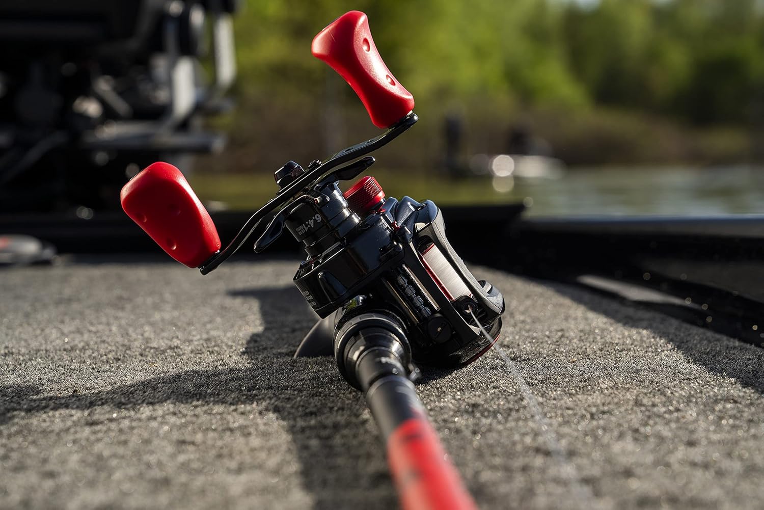 Abu Garcia Black Max & Max X Low Profile Baitcast Reel and Fishing Rod Combo
