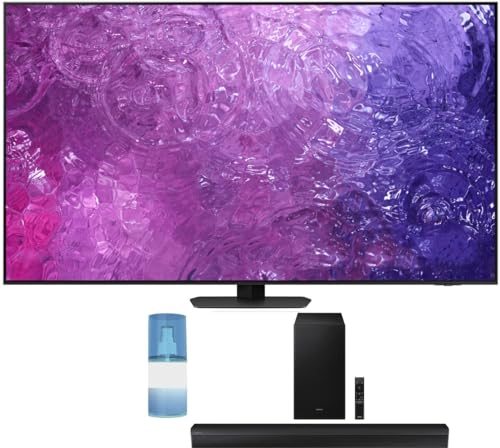 SAMSUNG QN90CA Series TV with a Soundbar (2023) - Smart Home Appliances