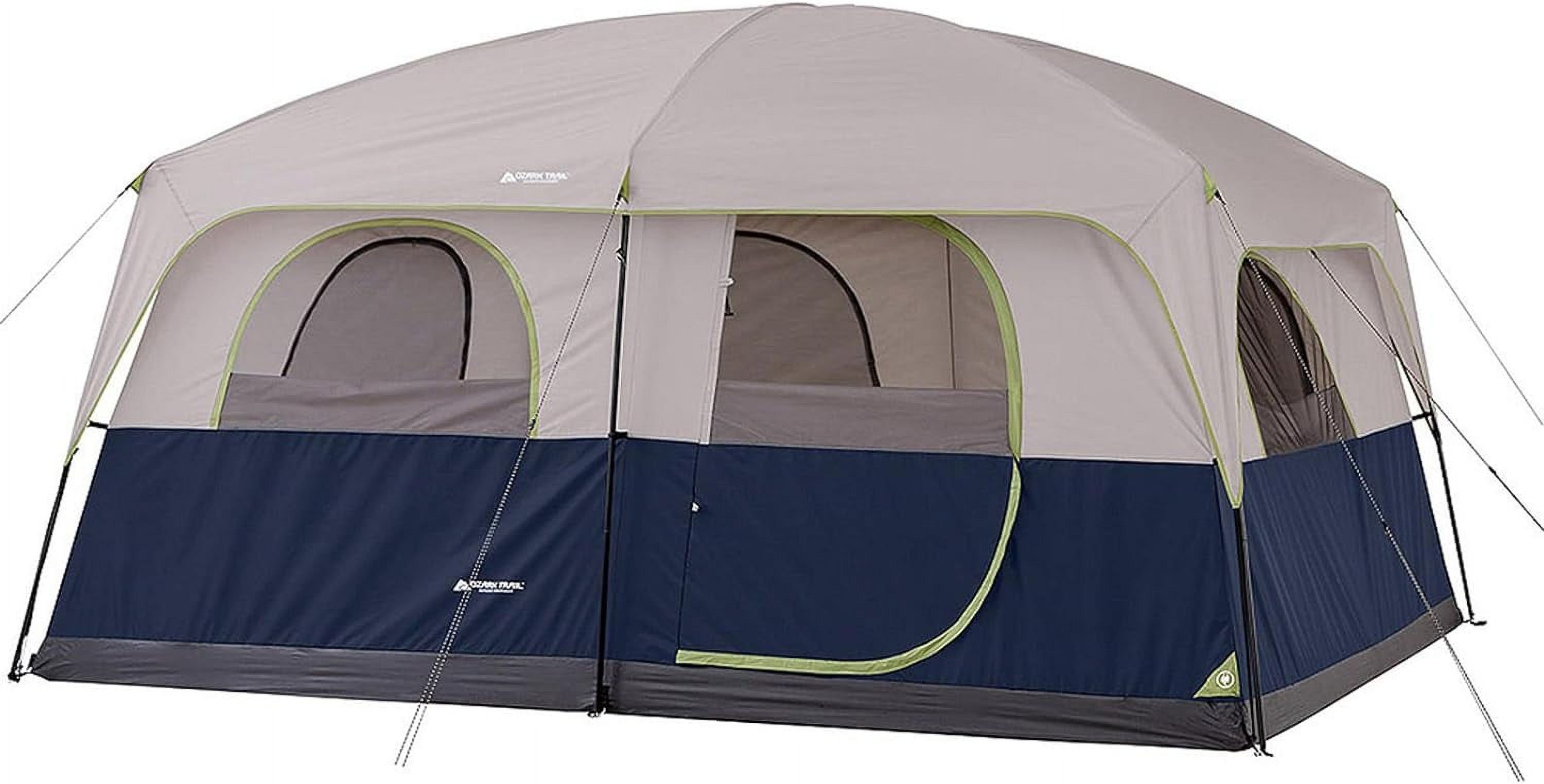 Ozark 10-Person 2 Room Cabin Tent Waterproof RAINFLY Camping Hiking Outdoor New!