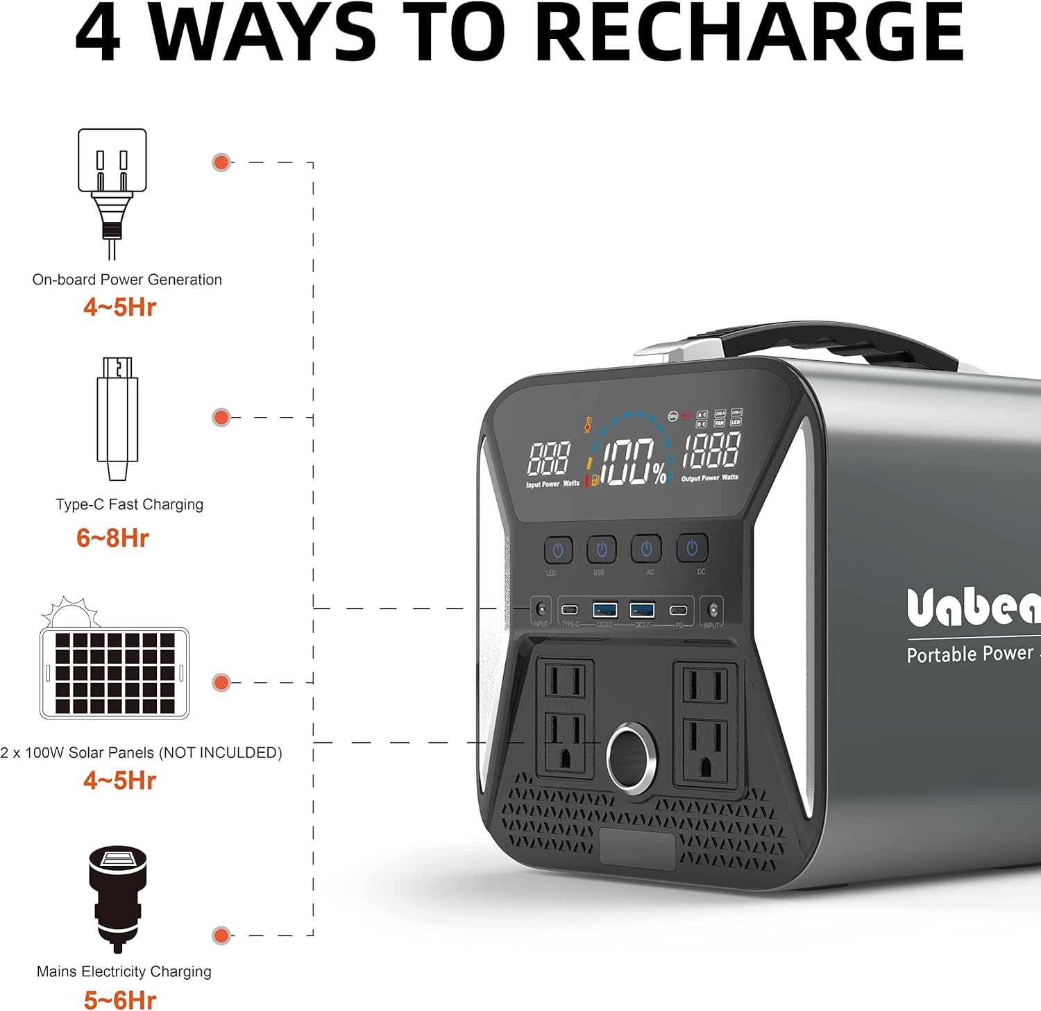 Portable Power Station 500W
