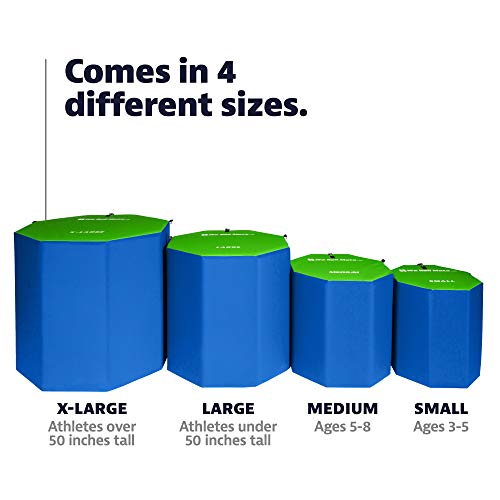 We Sell Mats Gymnastics Octagon Skill Shape Tumbling Mat, Somersault Backbend Trainer for Gymnastics, Cheerleading and Martial Arts
