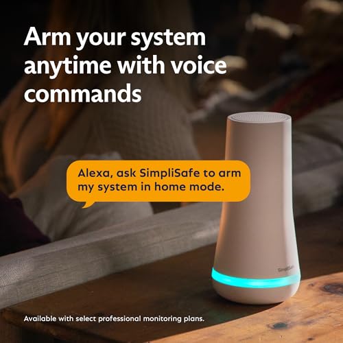 SimpliSafe 11 Piece Wireless Home Security System Gen 3 with Wireless Indoor HD Camera - Optional 24/7 Professional Monitoring - No Contract