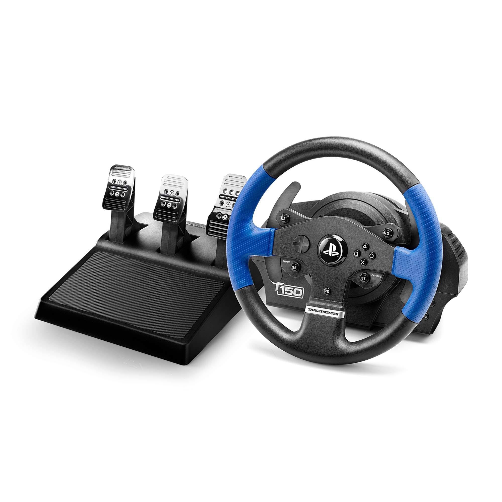 Thrustmaster T150 Pro Racing Wheel with T3pa Pedal Set - Megean