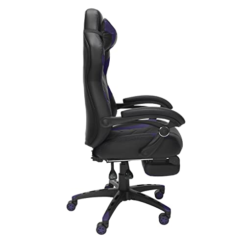 RESPAWN 110 Pro Gaming Chair - Gaming Chair with Footrest, Reclining Gaming Chair, Video Gaming Computer Desk Chair, Adjustable Desk Chair