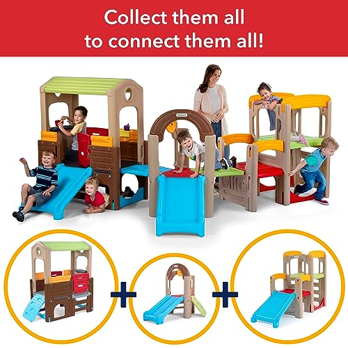 Simplay3 Young Explorers Modular Play System – Kids Activity Outdoor Playset for Children Age 18 mos - 6yrs – Toddler Playground Slide