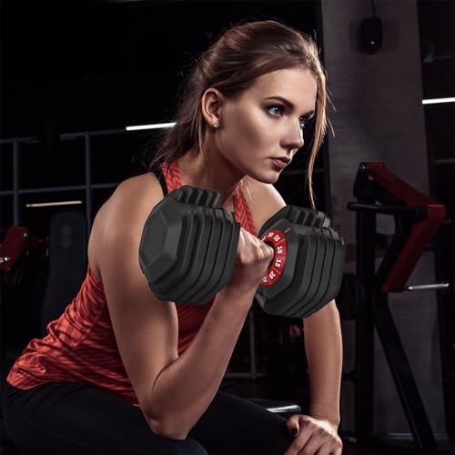 Adjustable Dumbbell 55LB Dumbbells Weight