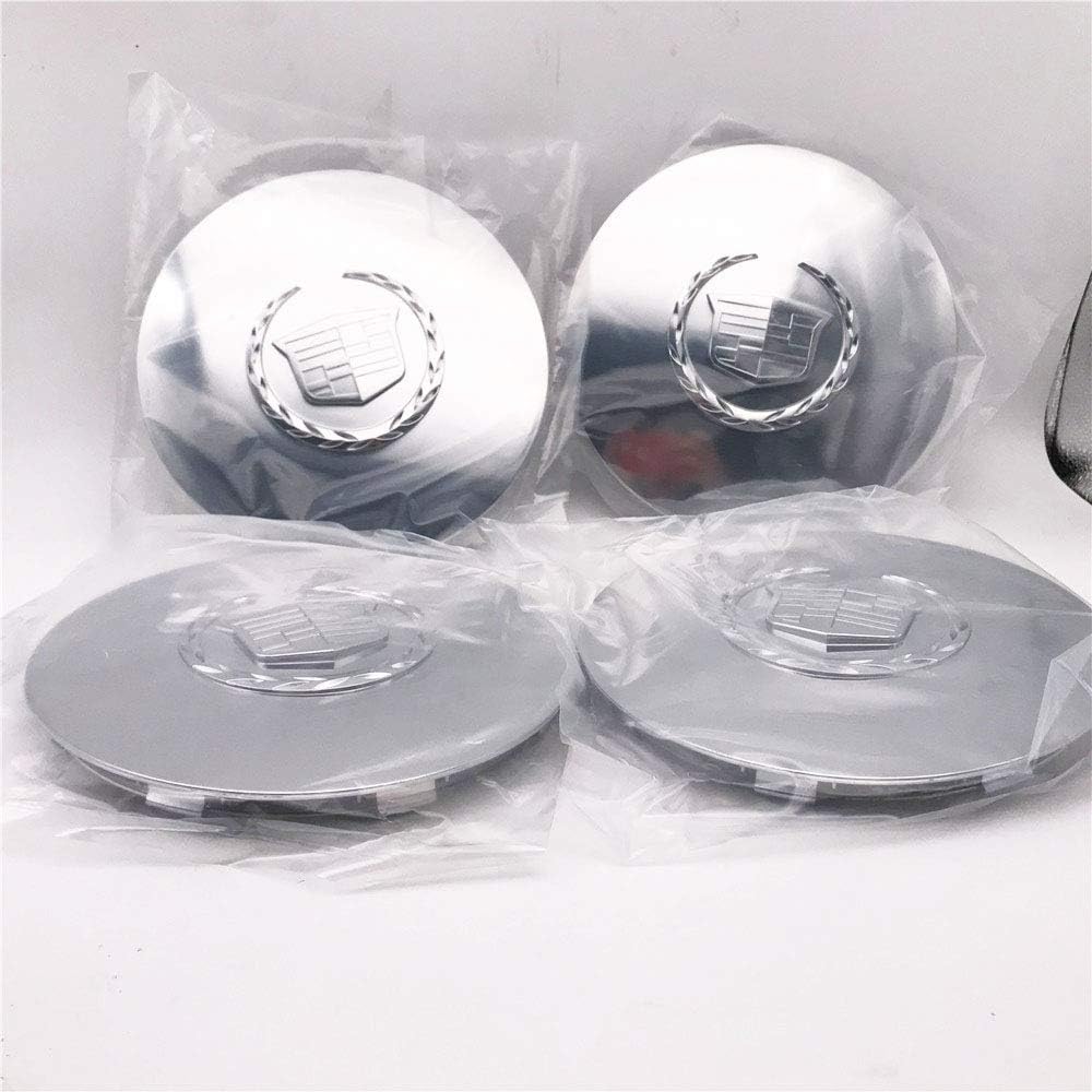 4PCS Set Car ABS Chrome Hub Rim Custom Wheel Center Cap Hubcap Cover 7.875'' 9594877 Fit for 2003-2006 Escalade ESV EXT