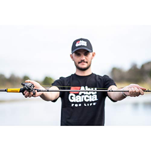 Abu Garcia Jordan Lee Low Profile Baitcast Reel and Fishing Rod Combo