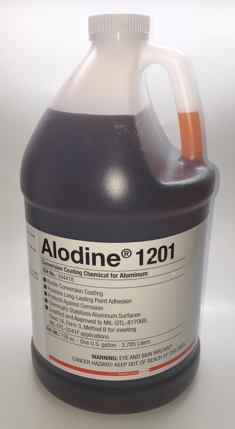 Henkel - Alodine 1201 Light Metals Conversion Coating/Bonderite M-CR, Gallon Pack of 2