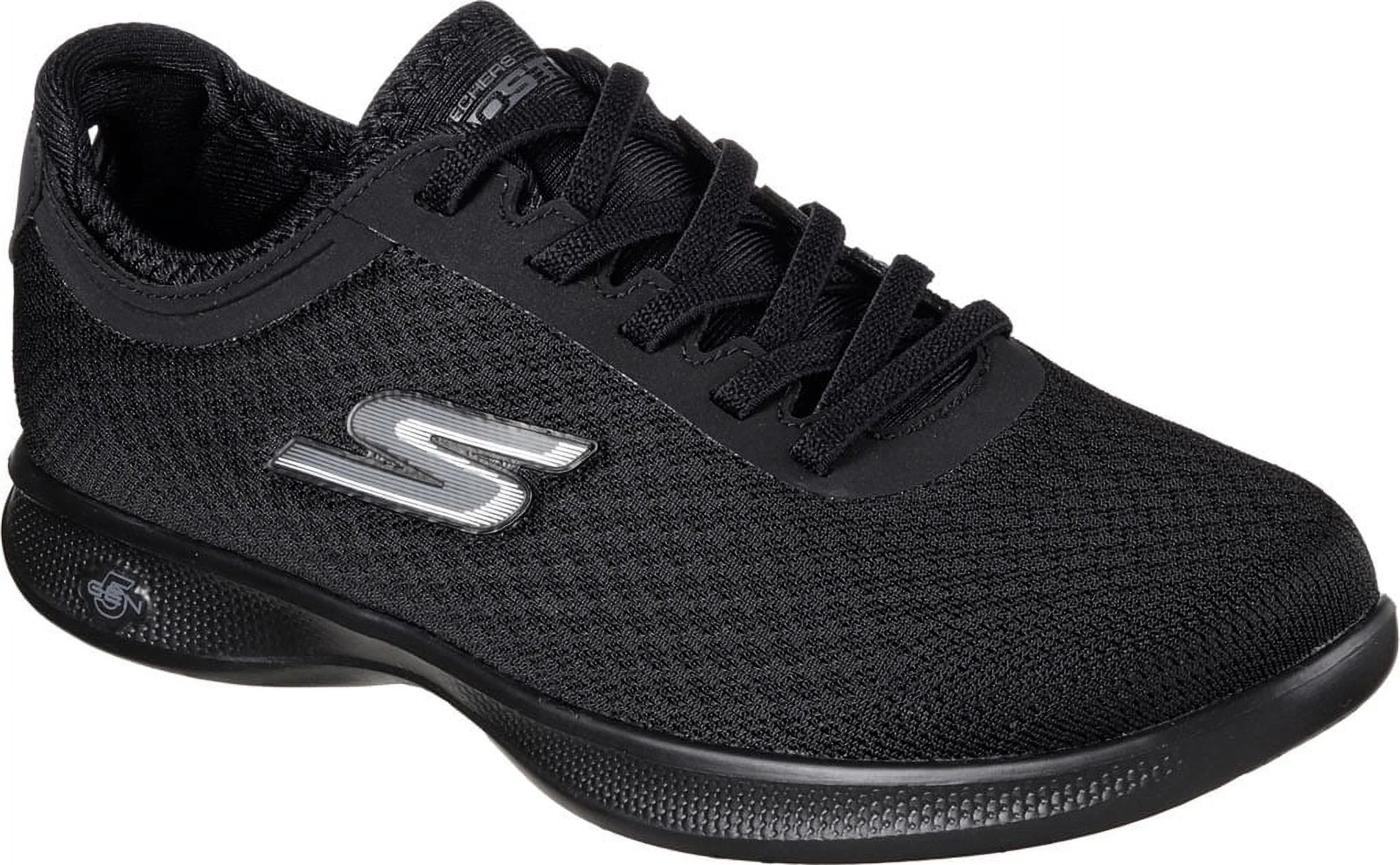 Women's Skechers GO STEP Lite Dashing Sneaker Black/Black 9.5 M - Curated Treasures Market