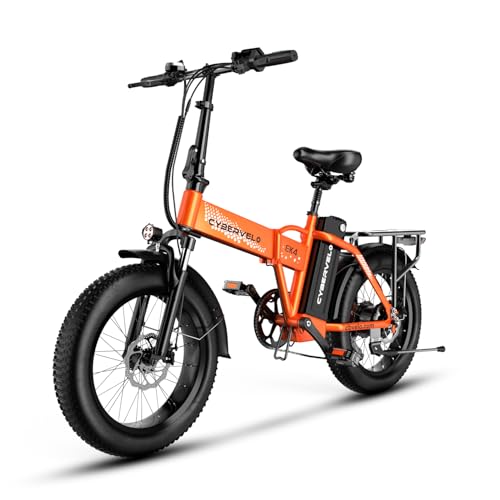 DriftGod Folding Electric Bike for Adults &ndash; 1000W Motor, 20"x3" Fat Tire, 48V Removable Battery, All-Terrain E-Bike with 7-Speed