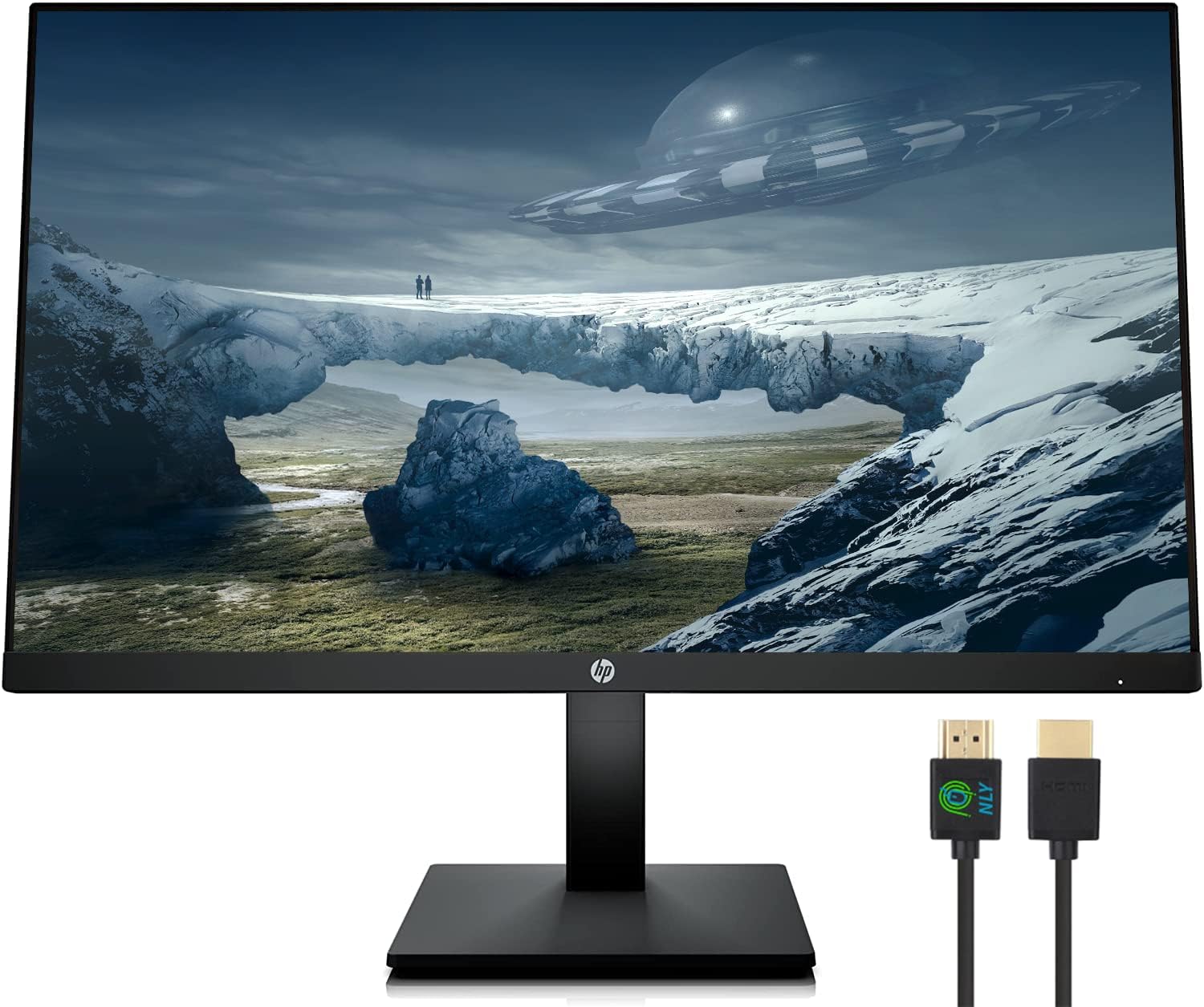 HP 27-inch QHD 1440p (2560 x 1440) IPS Ultra-Thin Bezel Monitor, 165Hz Refresh Rate, 1ms, Tilt/Height and Pivot Adjust Stand, AMD FreeSync, HDMI