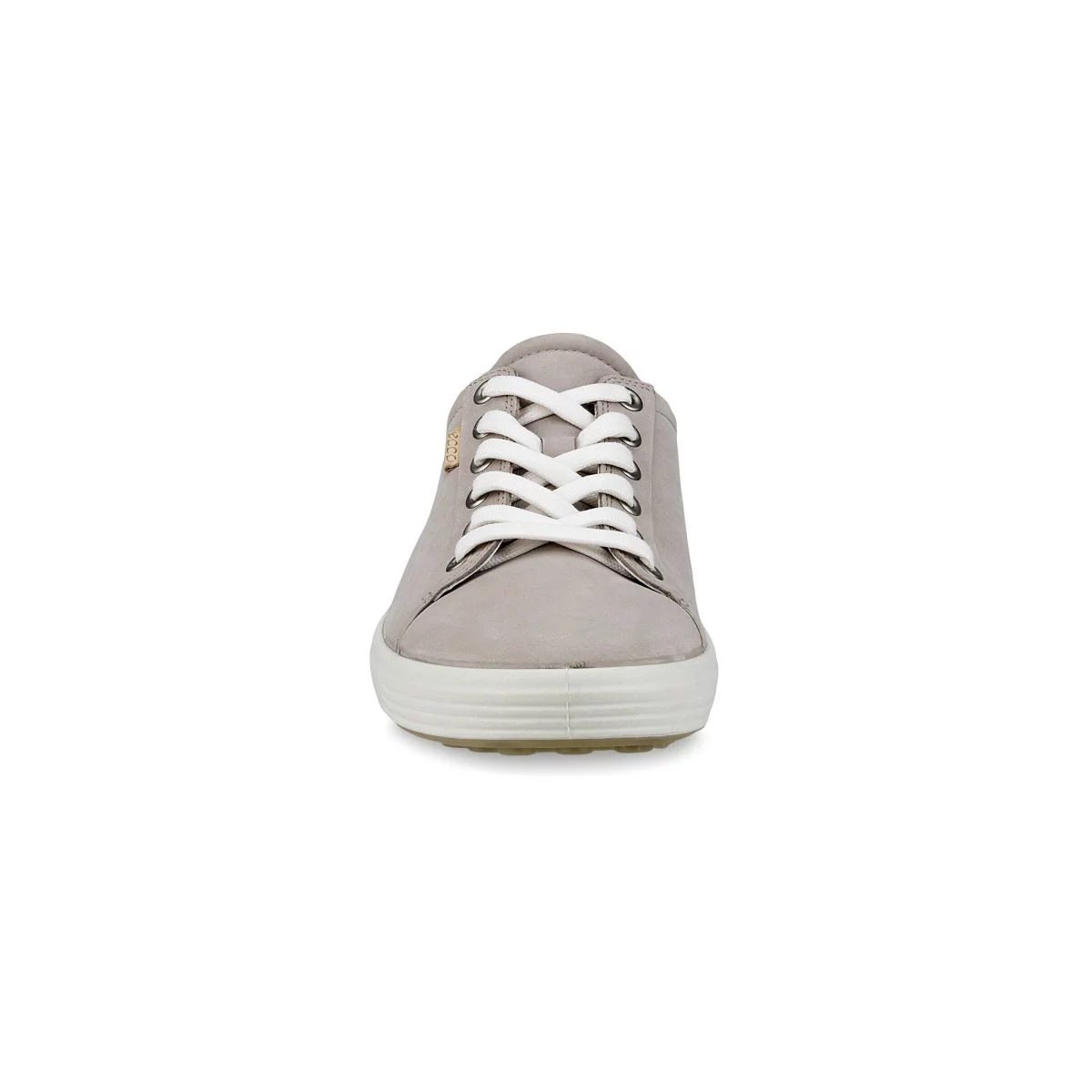 ECCO Women's Soft 7 Sneaker Grey Rose Nubuck - 430003-02386