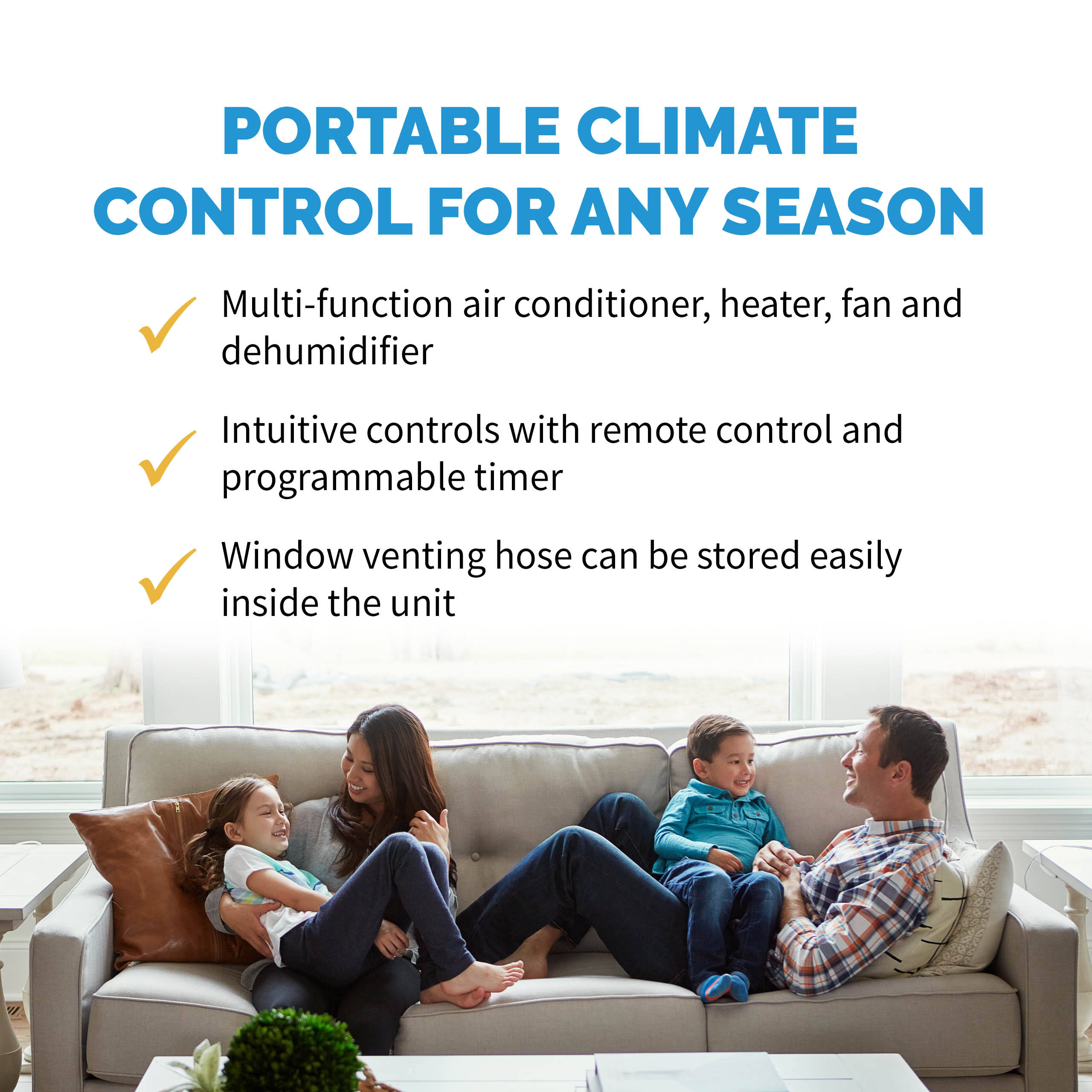 NewAir AC-12200H Portable Air Conditioner Heater