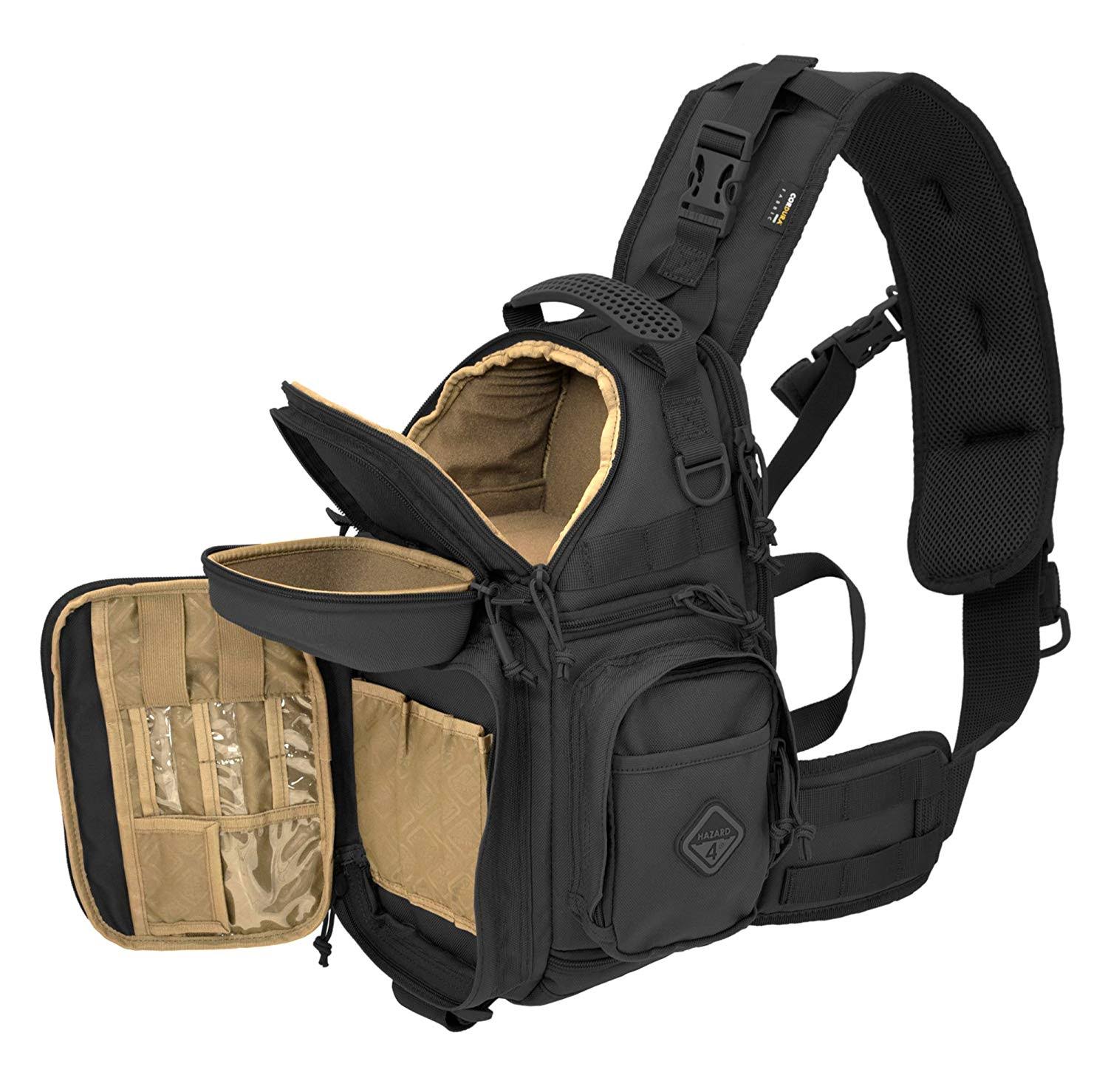 Hazard 4 Freelance Photo and Drone Tactical Sling-Pack (Black)
