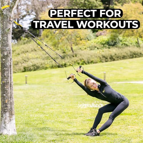 TRX GO Suspension Trainer System, Full-Body Workout for All Levels & Goals, Lightweight & Portable, Fast, Fun & Effective Workouts