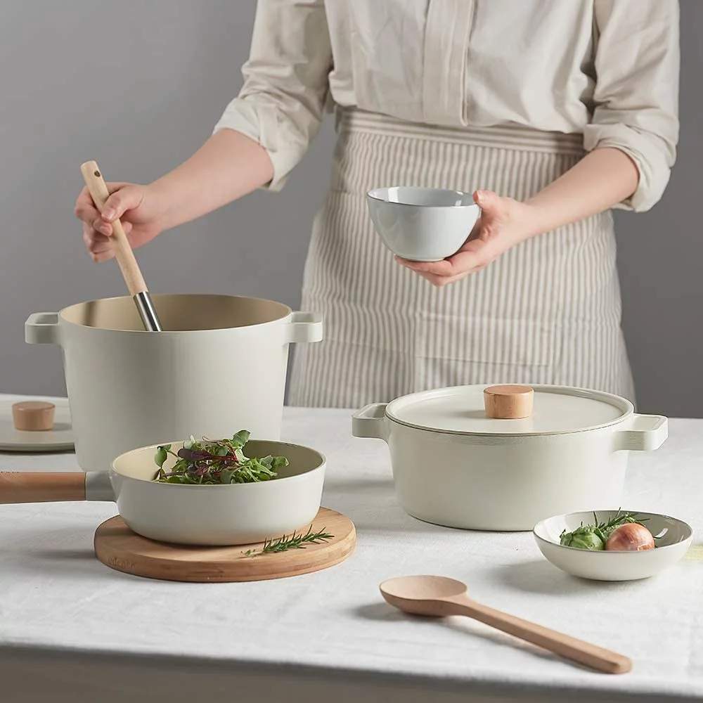 Neoflam FIka IH Induction Cookware Set of 6 | Made in Korea - Radiant Selections