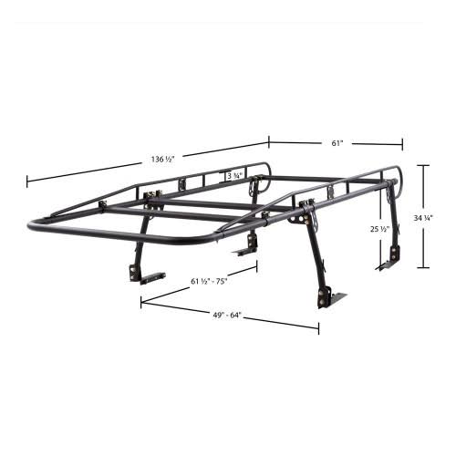 Apex Universal Over-Cab Steel Truck Rack