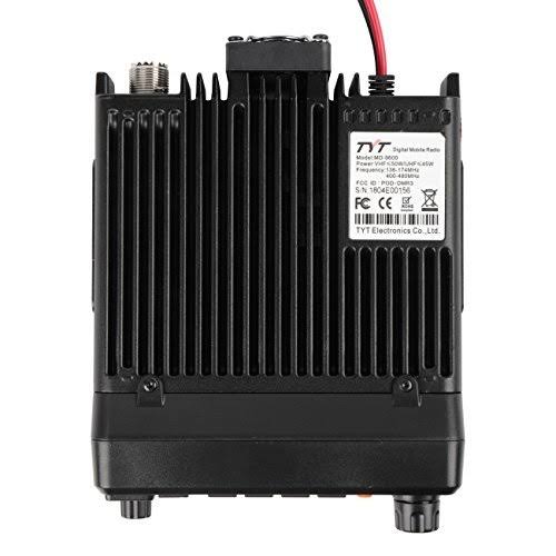TYT MD-9600 Dual Band Digital DMR Mobile Car Truck Transceiver, VHF/UHF 3000 Channels,10000 Contacts, 250 Zones, 50W VHF/45W UHF