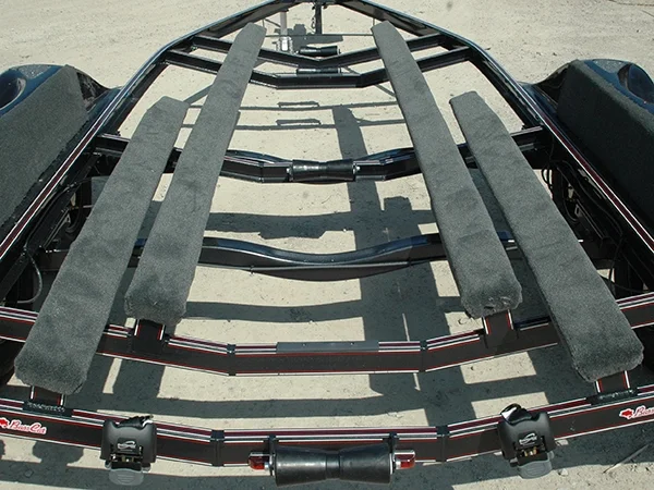 32 oz. Boat Trailer Bunk Carpet - 2 Pieces, 12' x 12" Each Burgundy Color