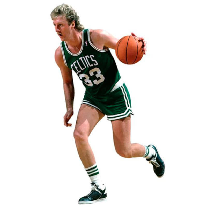 Fathead Larry Bird Boston Celtics Life Size Removable Wall Decal