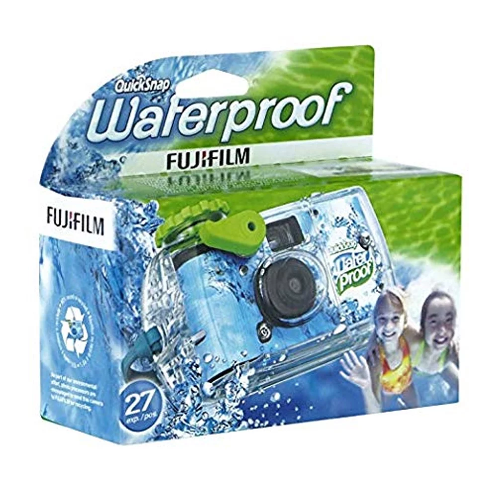 Fujifilm Quick Snap Waterproof 35mm Single Use Camera 5 pack | Floating Handle - Radiant Selections