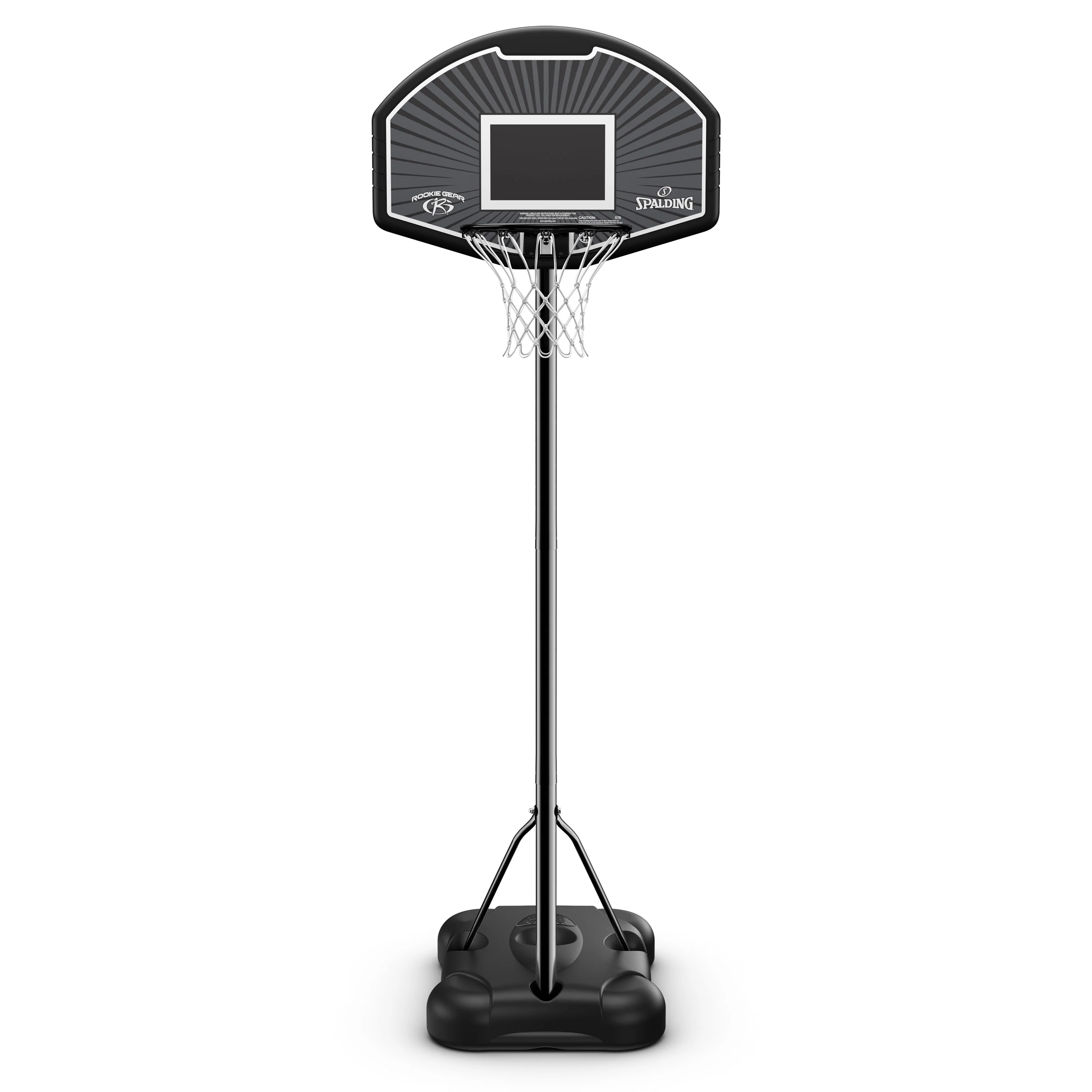 Spalding Eco-Composite 32 In. Telescoping Portable Basketball Hoop System
