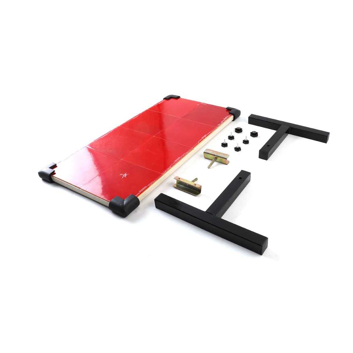 CDZHLTG Table Tennis Rebound Board Rebounder with 8 Rubbers Improved 2nd Generation Pingpong Return Board Self Training Equipment