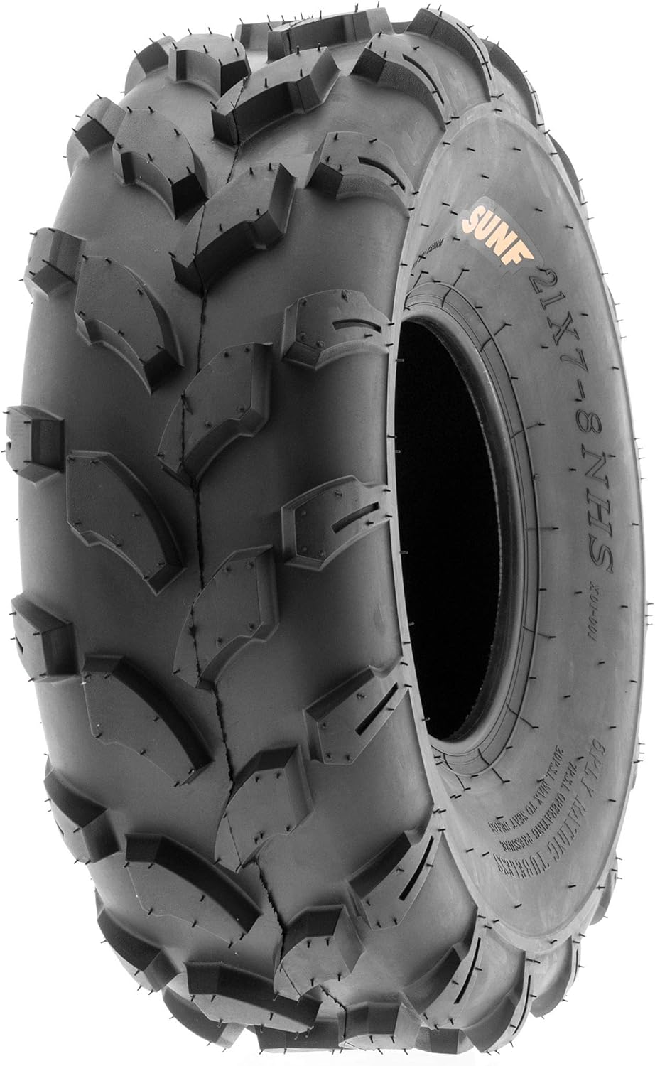 SunF A003 ATV/UTV/Lawn-Mowers Off-Road Tire 18x7-8, 6 PR, Directional Tread (Pair of 2)