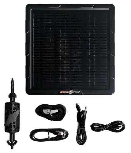 SPYPOINT Flex-M Twin Pack Cellular Trail Cameras - Best Hunting Accessories, No WiFi Needed, GPS, Night Vision, Dual-Sim LTE