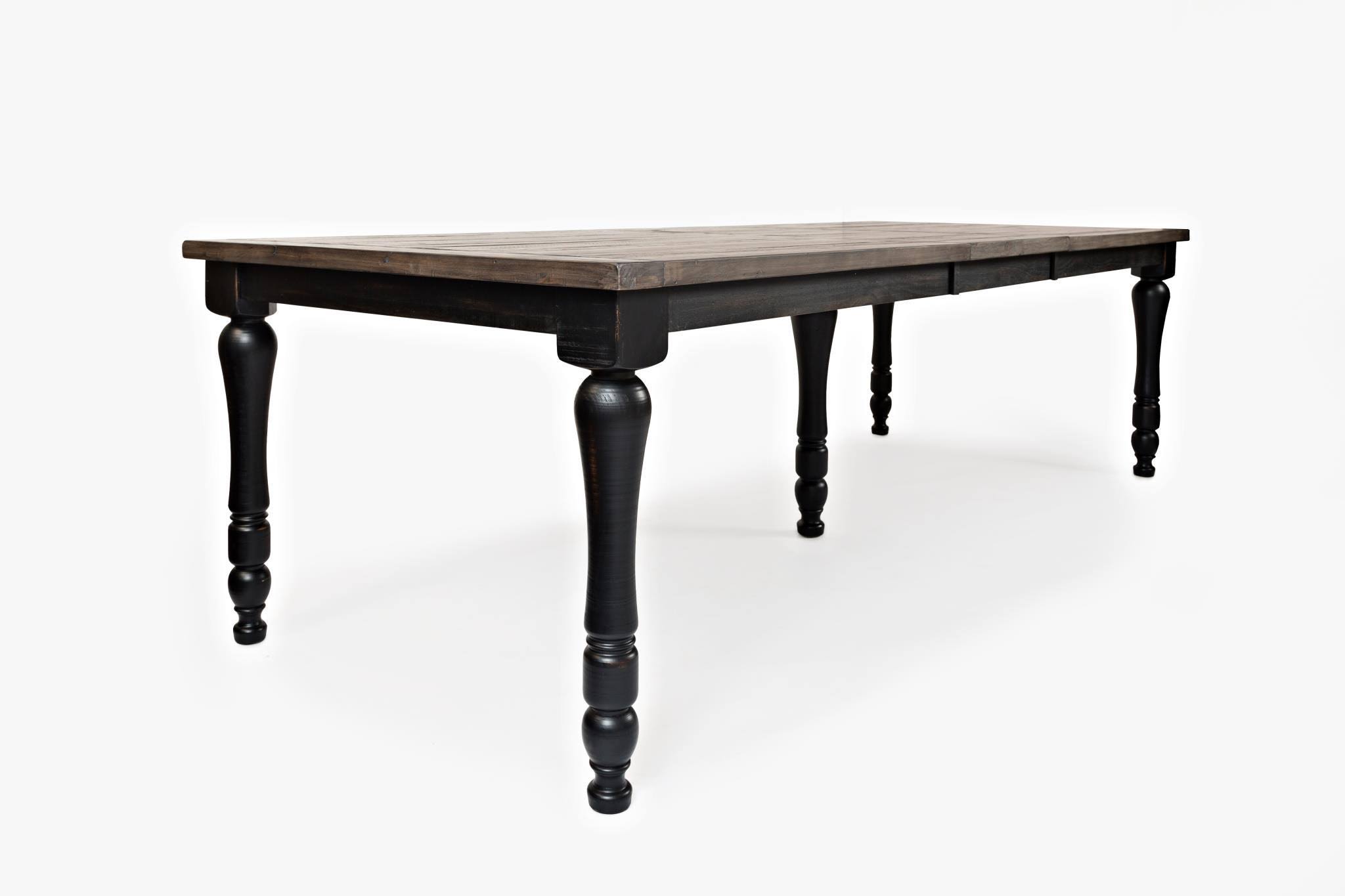 Jofran Madison County Rectangle EXT Table - Vintage Black