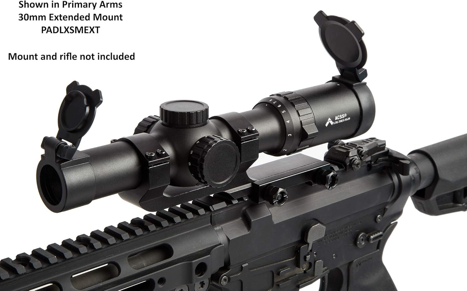 Primary Arms SLX 1-8x24mm SFP Rifle Scope - Illuminated ACSS-5.56/5.45/.308