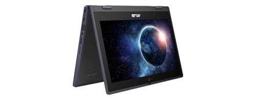 Asus BR1102FGA-YS14T 11.6" Touchscreen 2 in 1 - Rugged & Spill Resistant Notebook - HD 1366 x 768 - Intel Celeron N100 Quad-core (4 Core)