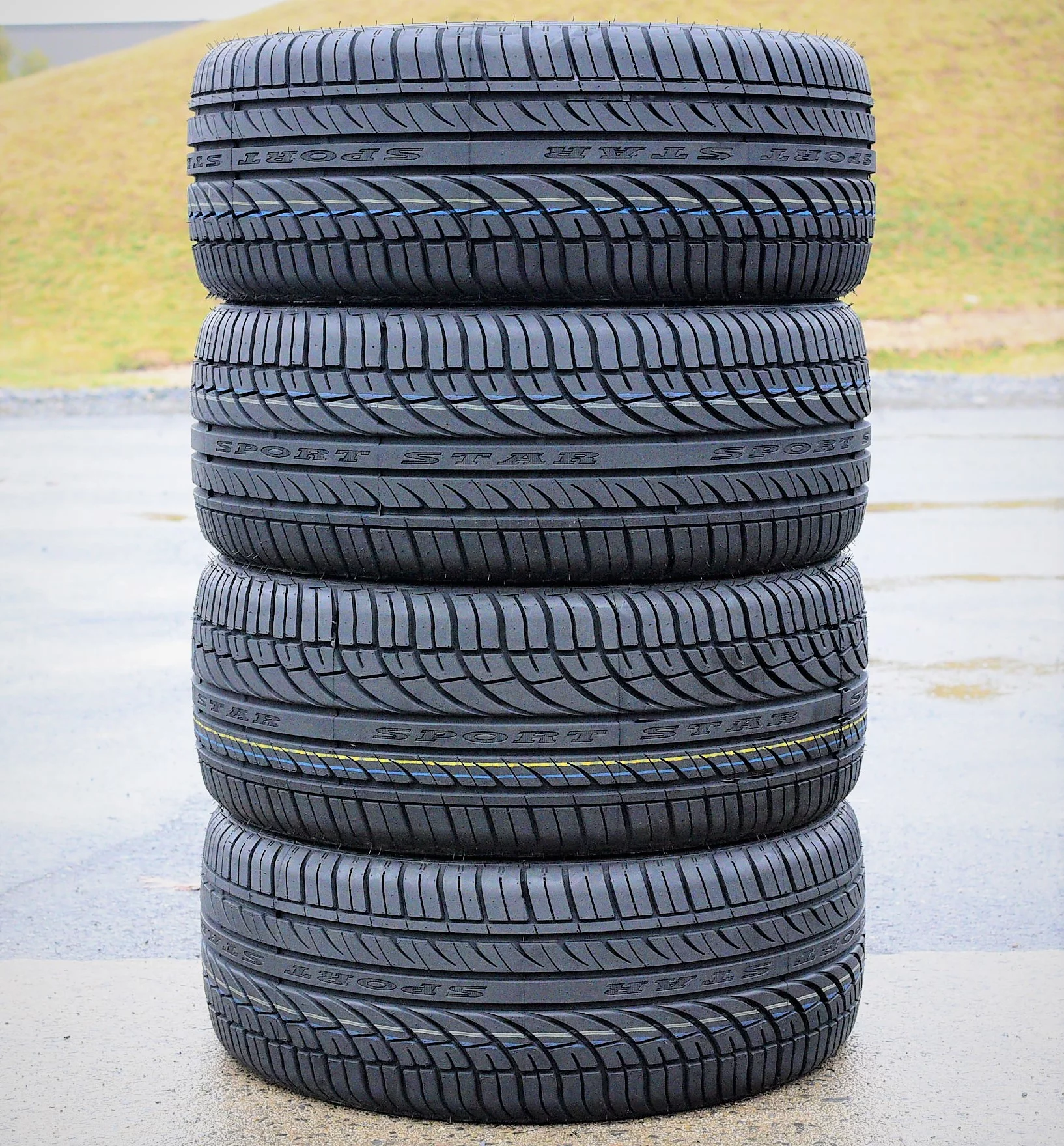 Set of 4 (FOUR) Fullway HP108 225/40R18 ZR 92W XL A/S All Season Performance Tires Fits: 2014-15 Honda Civic Si, 2013 Toyota Corolla LE