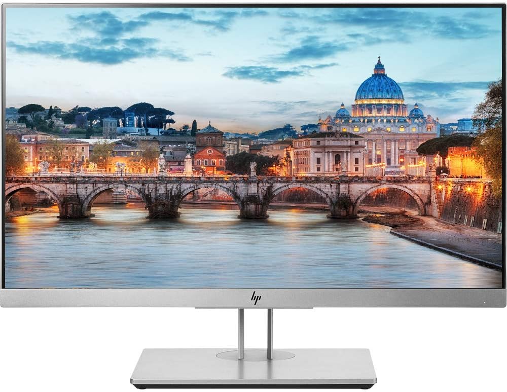HP EliteDisplay E223 21.5 Inch IPS LED Backlit Monitor 2-Pack, FHD 1920 x 1080 (1FH45A8#ABA)
