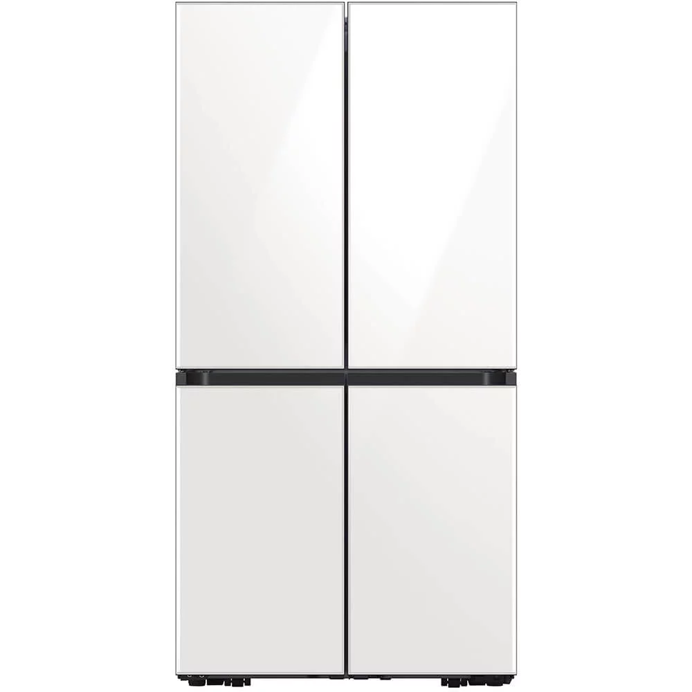 Samsung RF23A967535 23 Cu. Ft. White Glass Smart BESPOKE 4-Door Flex Refrigerator