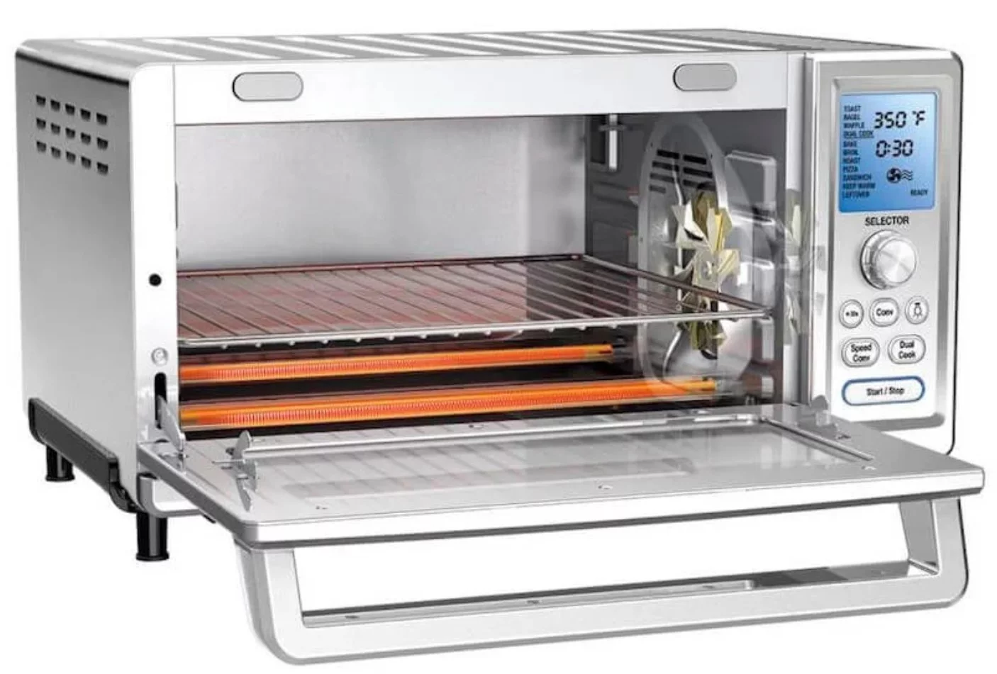 Restored Cuisinart TOB-260NFR Chef's Convection Toaster Oven - Certified Refurbished