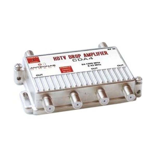 Antennas Direct ADICDA4S 4-Way Output Tv-catv Distribution Amplifier