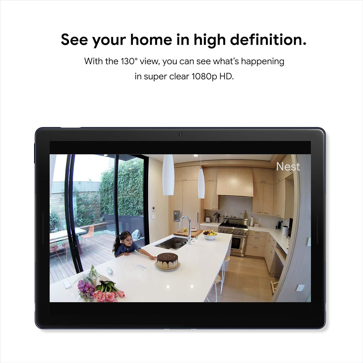 Google Nest Cam Indoor - 1st Generation - Wired Indoor Camera - Control with Your Phone and Get Mobile Alerts