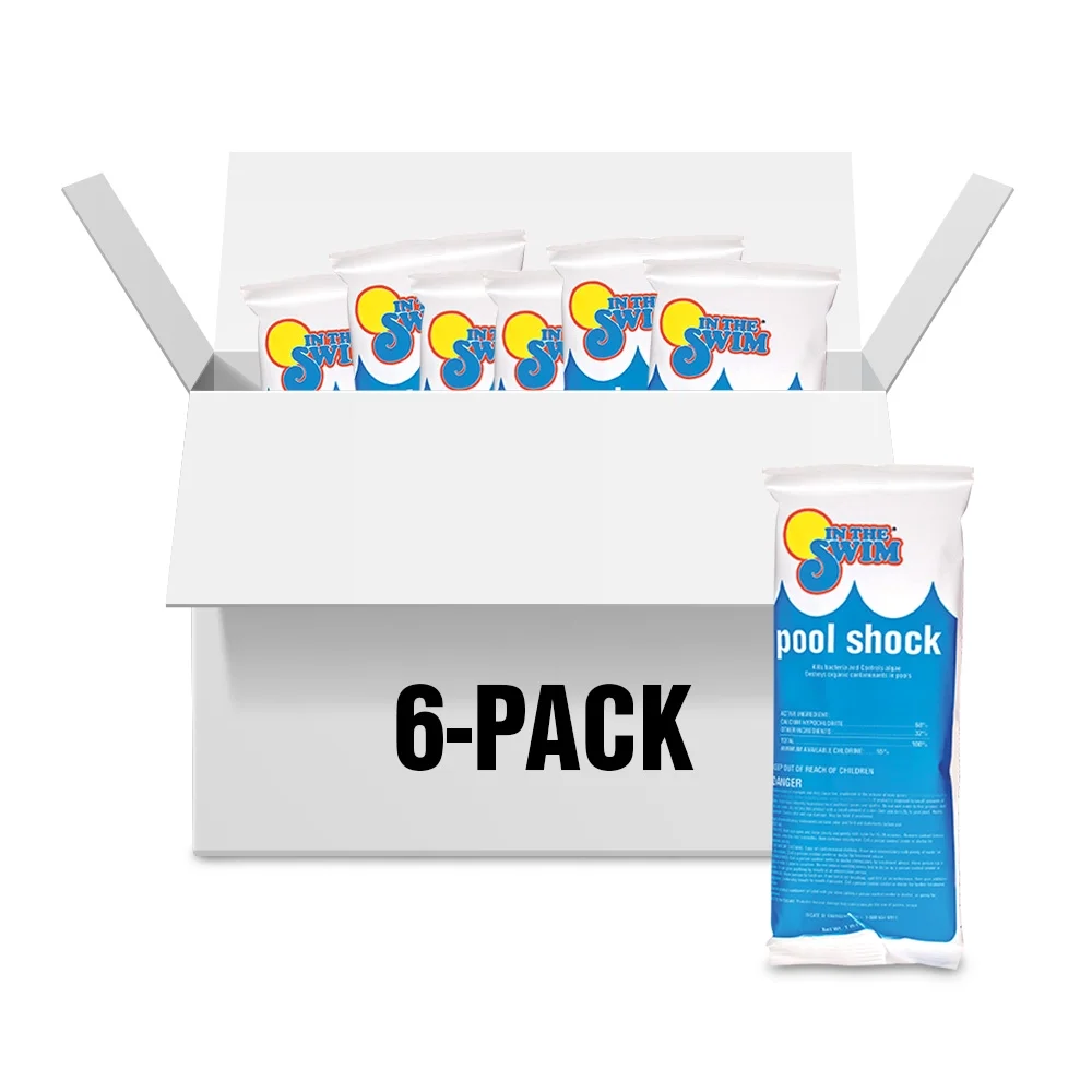 In The Swim Pool Shock – 68% Cal-Hypo Granular Sanitizer for Crystal Clear Water – Defends Against Bacteria, Algae, and Microorganisms