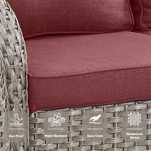 Patio Club Chair Wicker Chairs