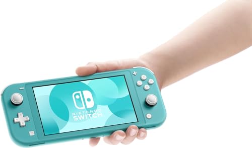 Nintendo Switch Lite Hand-Held Gaming Console - Turquoise (HDH-001) (Renewed)