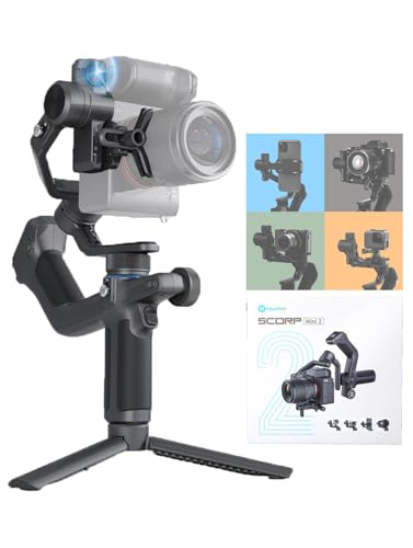 FeiyuTech SCORP-C [Official] Camera Stabilizer 3-Axis Mirrorless Gimbal Lightweight Stabilizer,for DSLR Camera