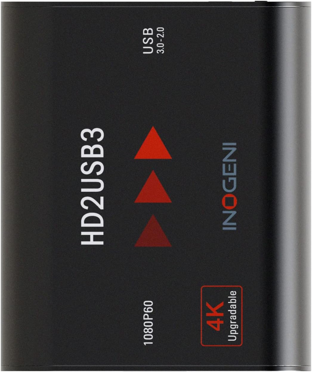 1080p 60fps HDMI to USB 3.0 (4K Upgradable) Professional Video and Audio Converter, Capture Card, HD2USB3 by INOGENI, PRO AV Plug'n Go