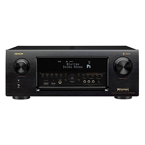Denon AVR-X6500H 11.2CH 4K Ultra HD AV Receiver Cutting Edge Home Theater System with HEOS,3D Audio and Amazon Alexa Voice Control