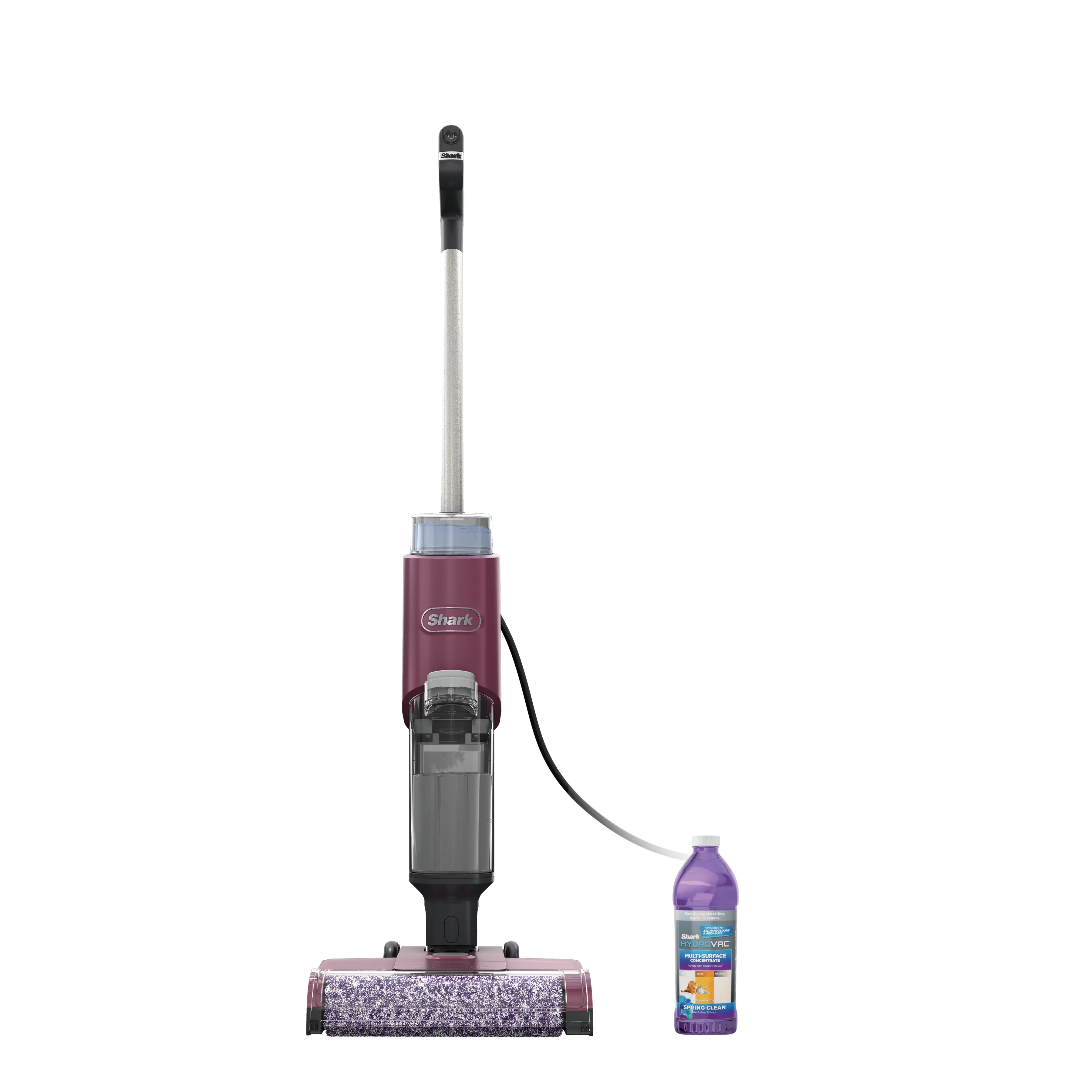Shark HydroVac 3in1 Vacuum, Mop & Self-Cleaning Corded System, Antimicrobial Brushroll* & Multi-Surface Cleaning Solution, WD100