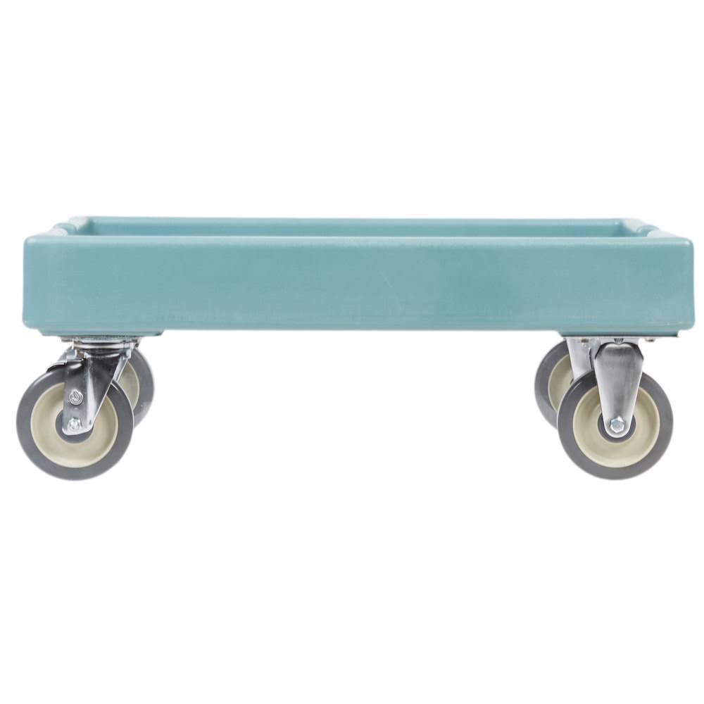 Cambro CD1826PDB401 Slate Blue Pizza Dough Box Camdolly